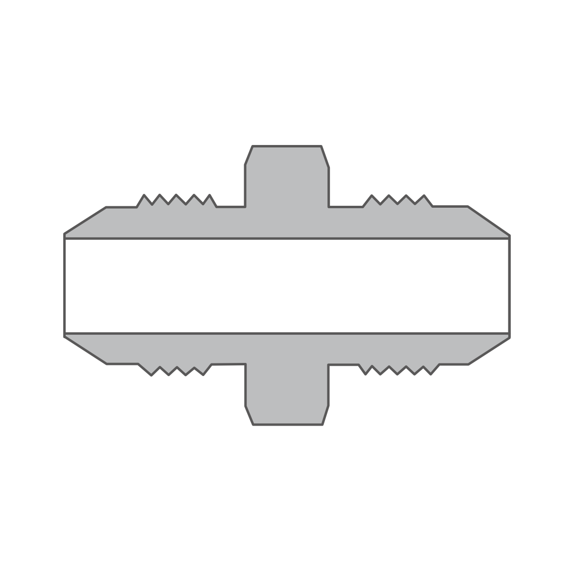 Flared Large Hex Unions