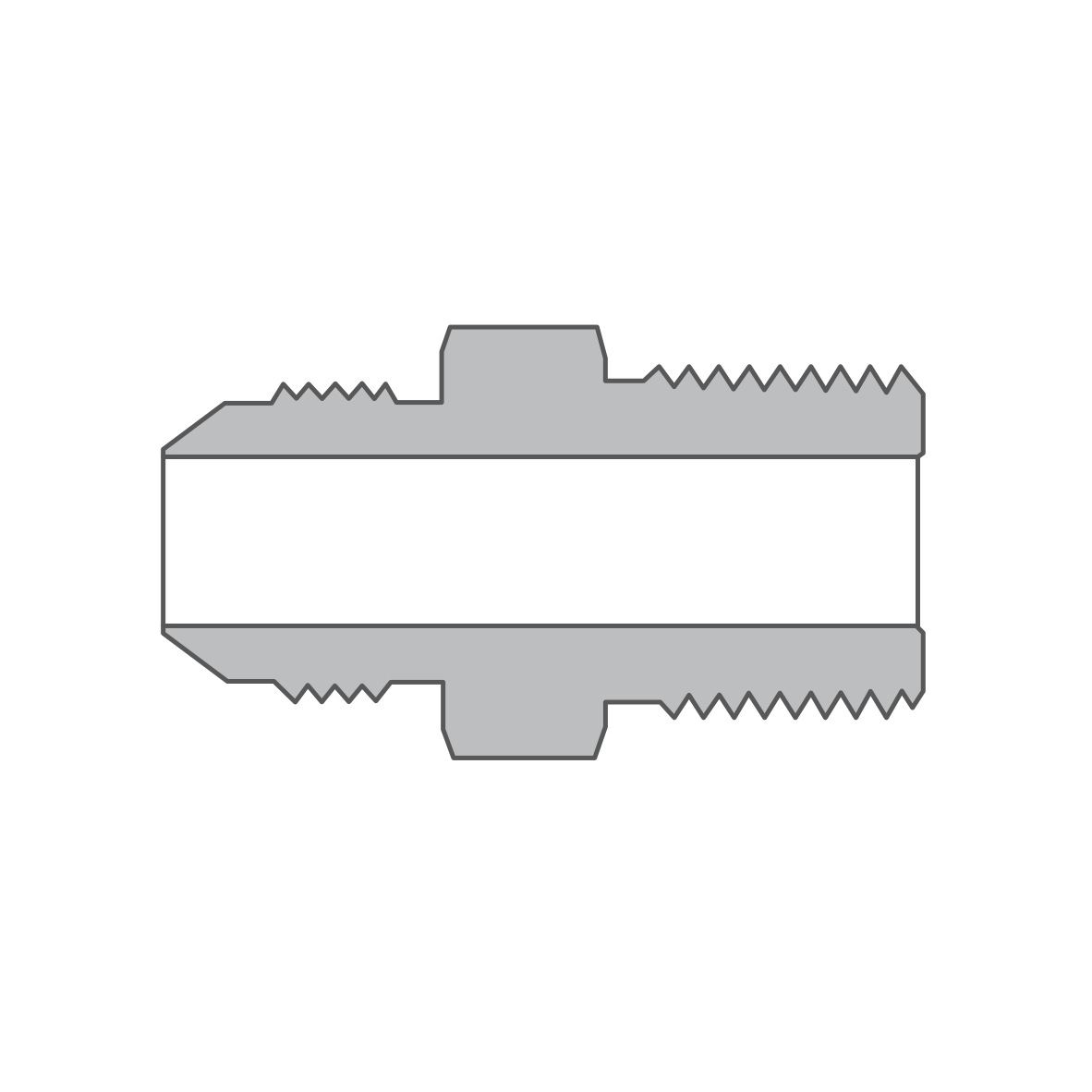 Flared Male Connectors