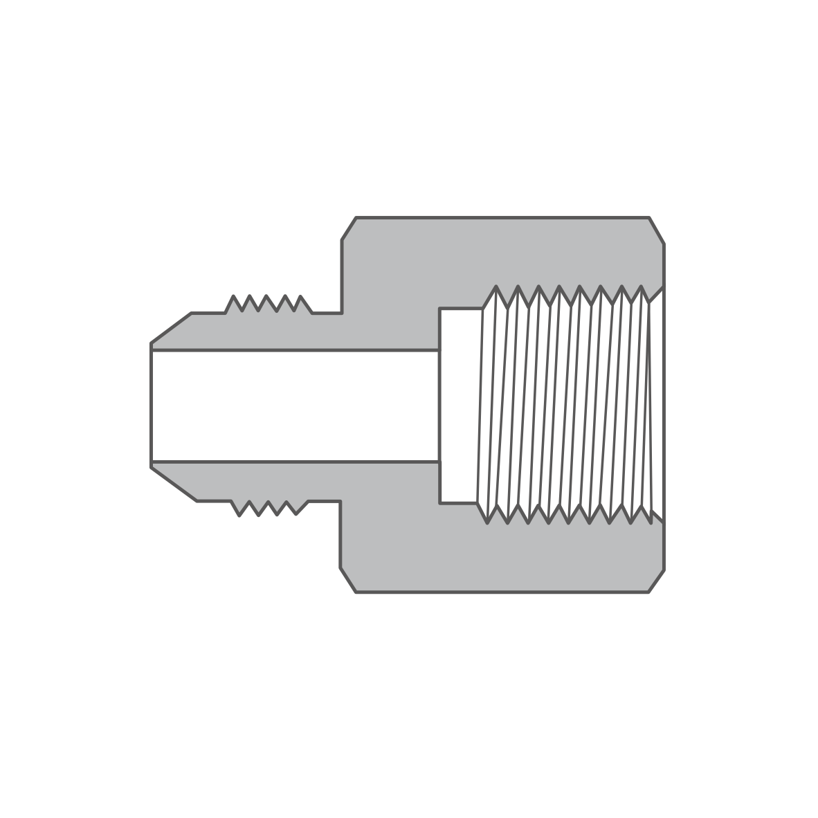 Flared Female Connectors